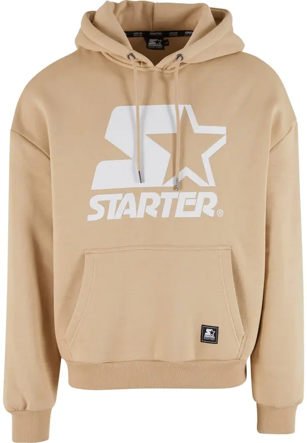 Starter Black Label Starter Black Label Sweater majica  pijesak / bijela