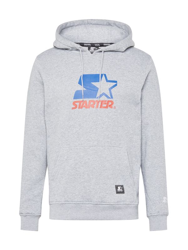 Starter Black Label Starter Black Label Sweater majica  plava / siva melange / crvena