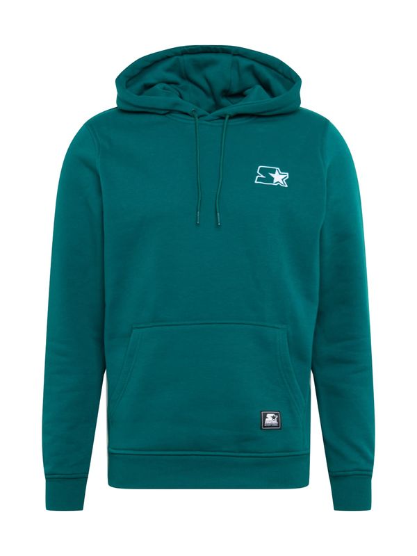 Starter Black Label Starter Black Label Sweater majica  smaragdno zelena / bijela