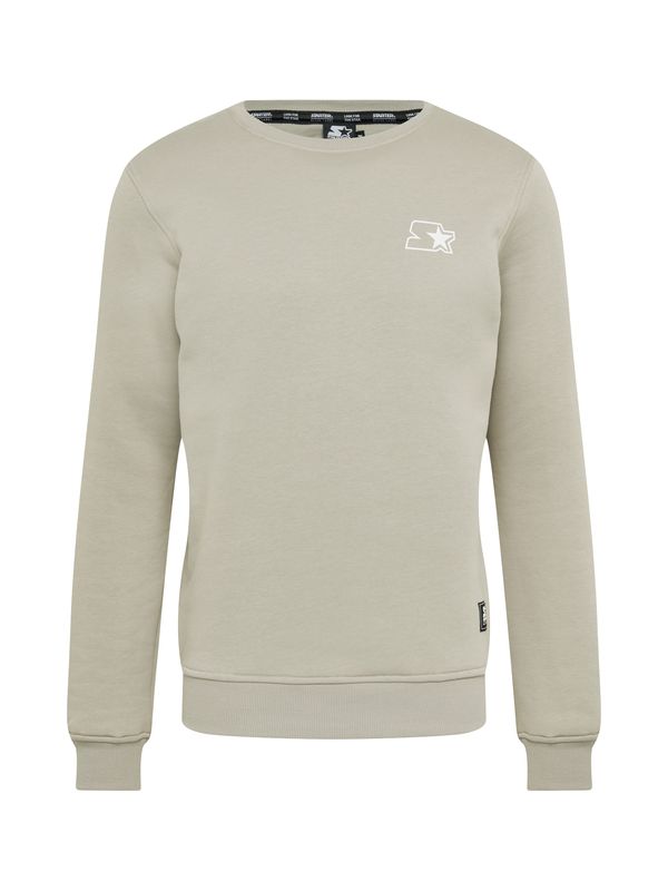 Starter Black Label Starter Black Label Sweater majica  svijetlosiva / bijela