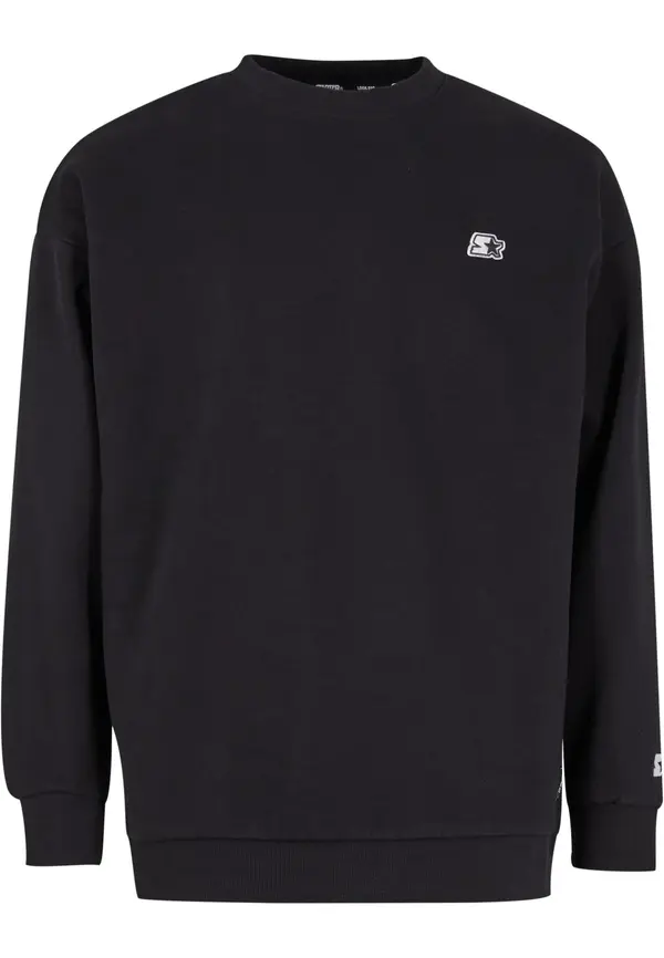 Starter Black Label Starter Black Label Sweater majica 'USA'  bež / svijetloplava / tamno narančasta / crna