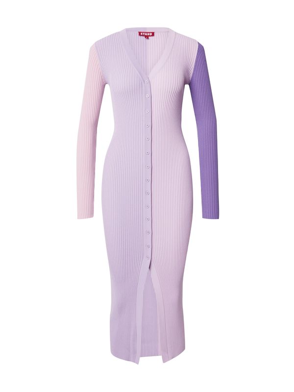 Staud Staud Pletena haljina 'SHOKO'  ljubičasta / lila / orhideja bijela / roza