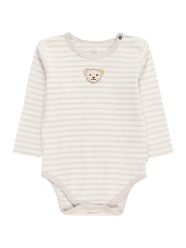 Steiff Collection Steiff Collection Dječji bodi  svijetlobež / bijela