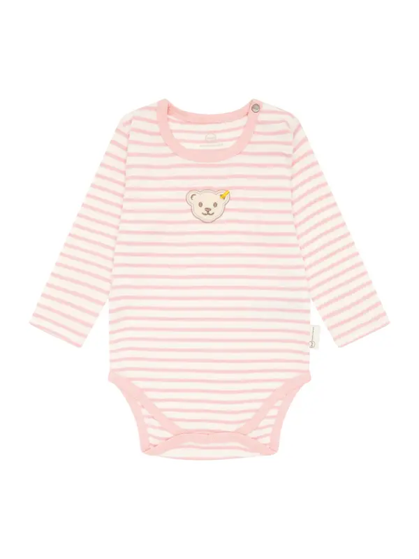 Steiff Collection Steiff Collection Dječji bodi  svijetlosmeđa / prljavo roza / bijela