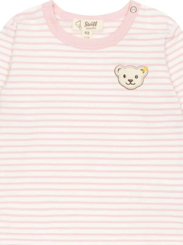 Steiff Collection Steiff Collection Majica  sivkasto bež / smeđa / roza / bijela