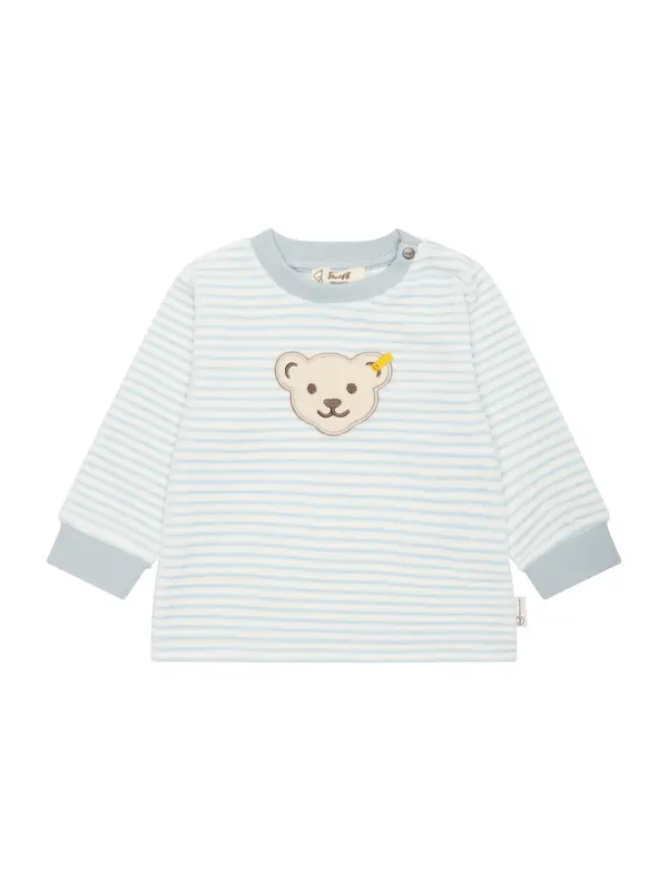 Steiff Collection Steiff Collection Sweater majica  bež / pastelno plava / bijela