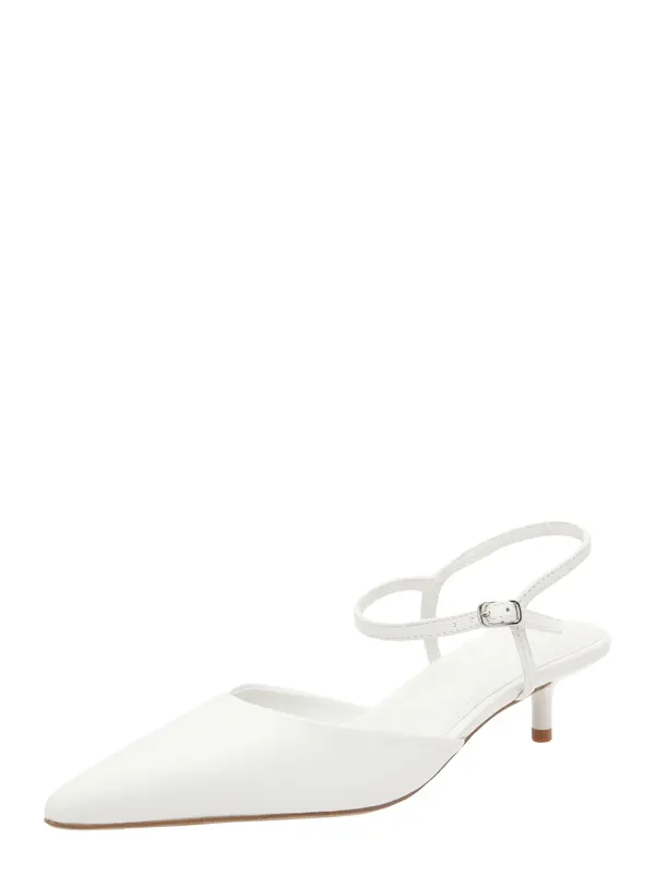 STEVE MADDEN STEVE MADDEN Cipele s potpeticom i otvorenom petom 'Adelaide'  bijela