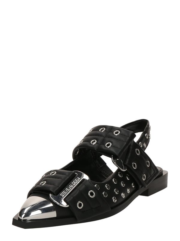 STEVE MADDEN STEVE MADDEN Cipele s potpeticom i otvorenom petom 'Grand Ave'  crna / srebro