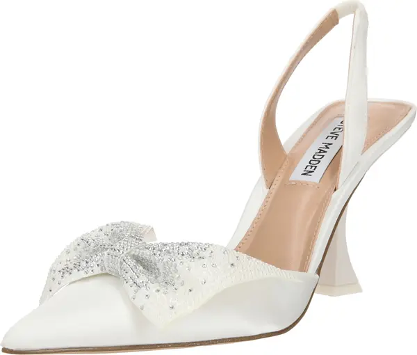 STEVE MADDEN STEVE MADDEN Cipele s potpeticom i otvorenom petom 'NITEOWL-P'  bijela