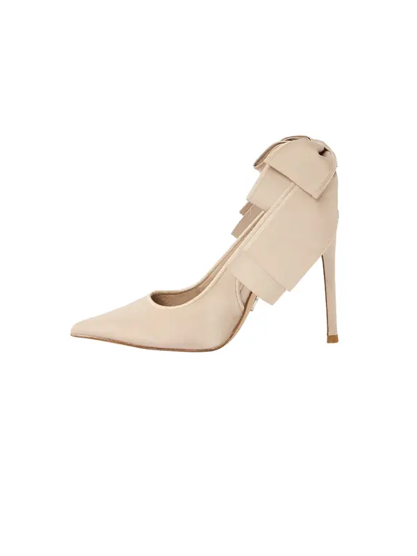 STEVE MADDEN STEVE MADDEN Cipele s potpeticom i otvorenom petom 'Teacup'  taupe siva