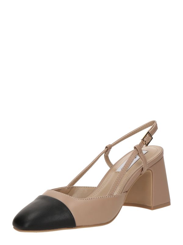 STEVE MADDEN STEVE MADDEN Cipele s potpeticom i otvorenom petom 'Zeina'  nude / crna