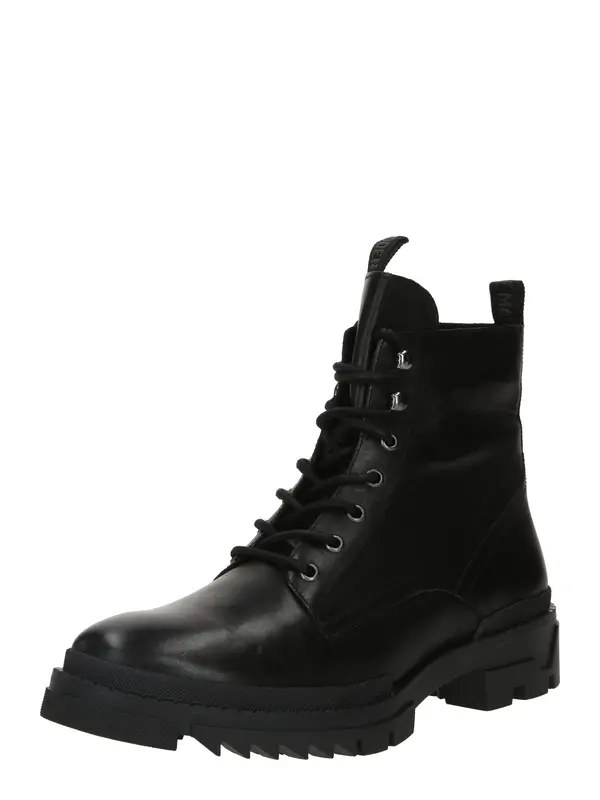 STEVE MADDEN STEVE MADDEN Čizme na vezanje 'Qaiza'  crna