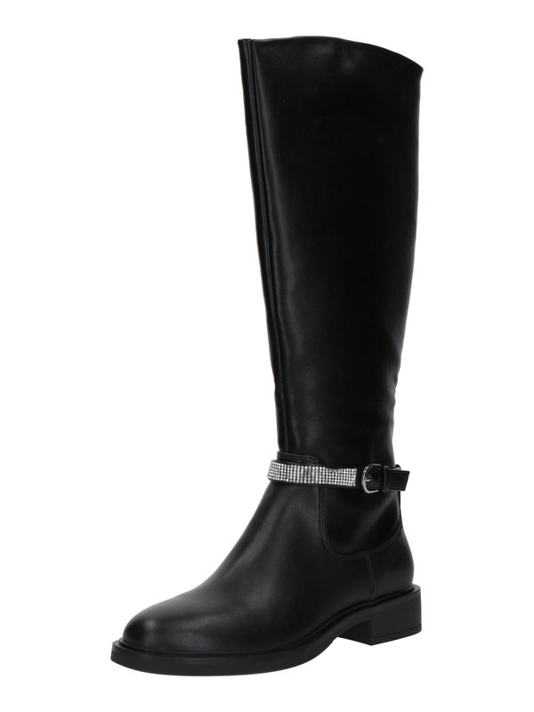 STEVE MADDEN STEVE MADDEN Čizme 'Riggs'  crna / bijela