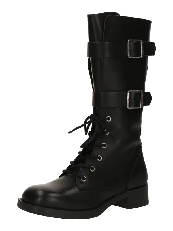 STEVE MADDEN STEVE MADDEN Čizme sa vezicama 'Zoey'  crna