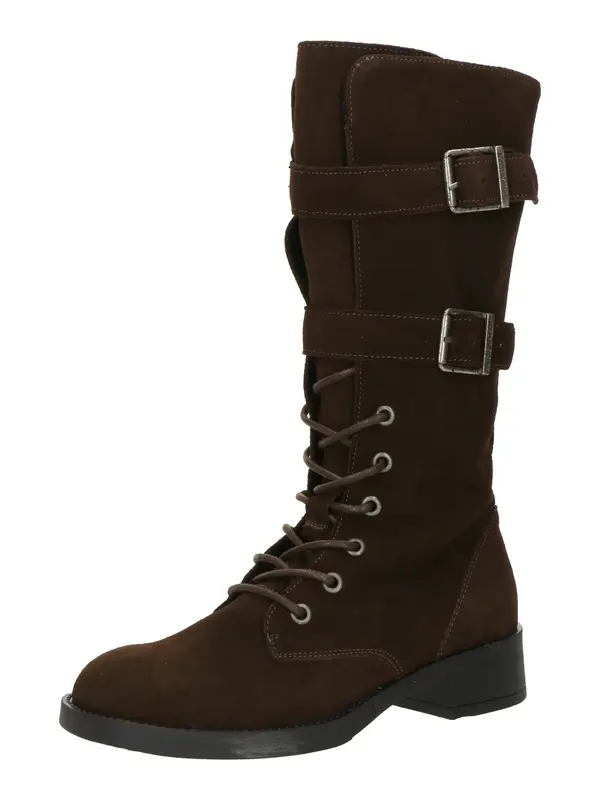 STEVE MADDEN STEVE MADDEN Čizme sa vezicama 'Zoey'  tamno smeđa
