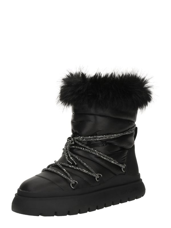 STEVE MADDEN STEVE MADDEN Čizme za snijeg 'Ice-Storm'  crna / srebro