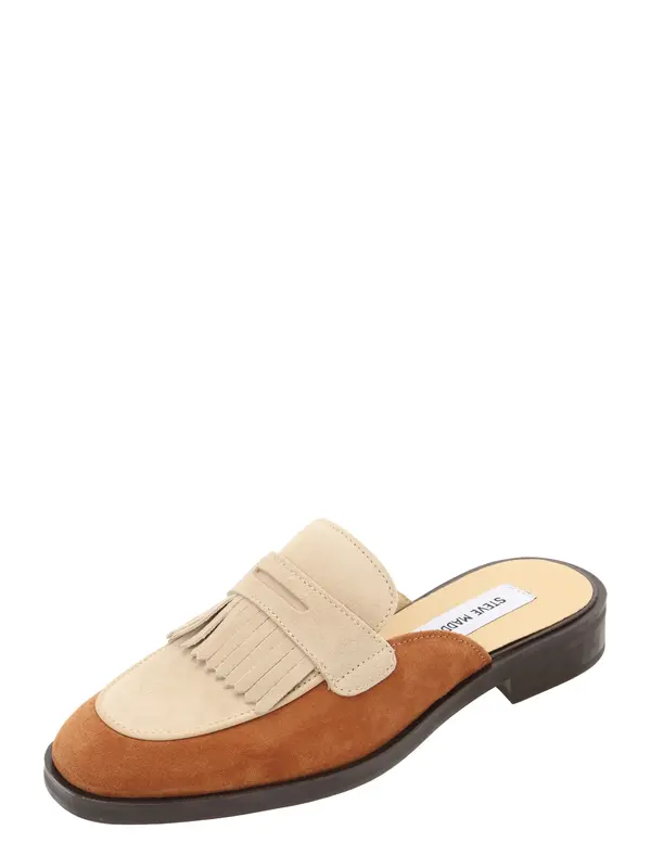 STEVE MADDEN STEVE MADDEN Natikače s potpeticom 'Nanette'  bež / konjak