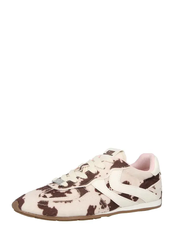 STEVE MADDEN STEVE MADDEN Niske tenisice 'Abbi'  svijetlobež / smeđa / bijela