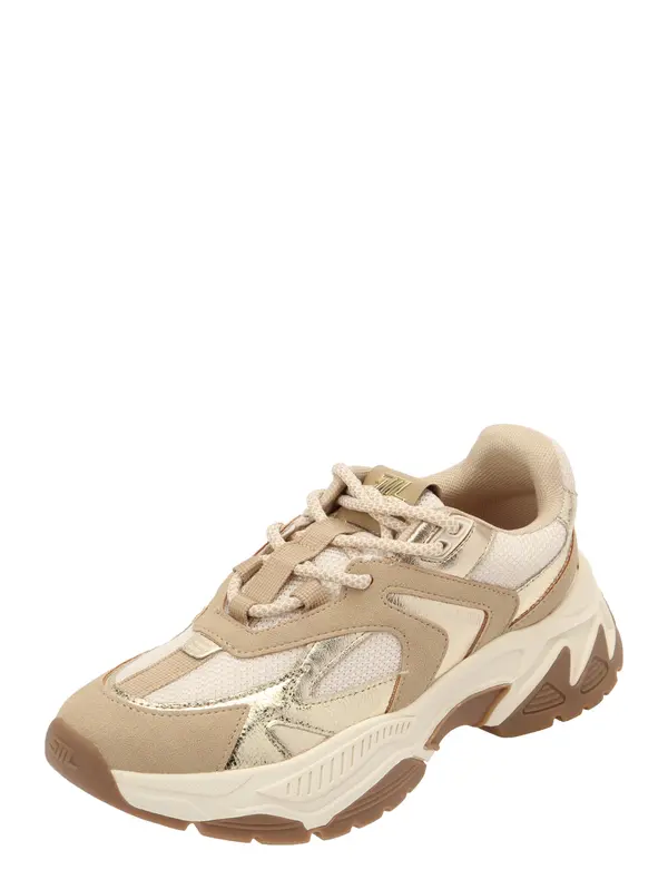 STEVE MADDEN STEVE MADDEN Niske tenisice 'Ample'  boja devine dlake (camel) / ecru/prljavo bijela / zlatna