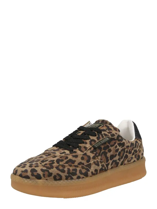 STEVE MADDEN STEVE MADDEN Niske tenisice 'Euphoria'  konjak / brokat / crna