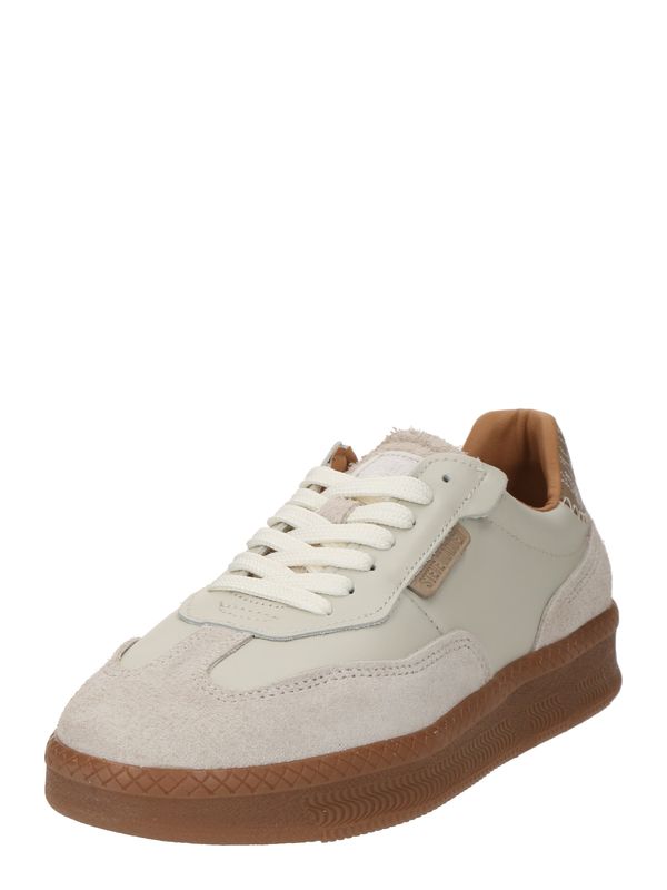 STEVE MADDEN STEVE MADDEN Niske tenisice 'Euphoria'  sivkasto bež / bijela