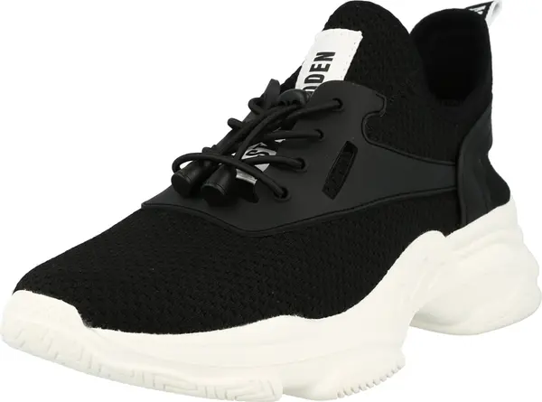 STEVE MADDEN STEVE MADDEN Niske tenisice 'Match'  crna / bijela