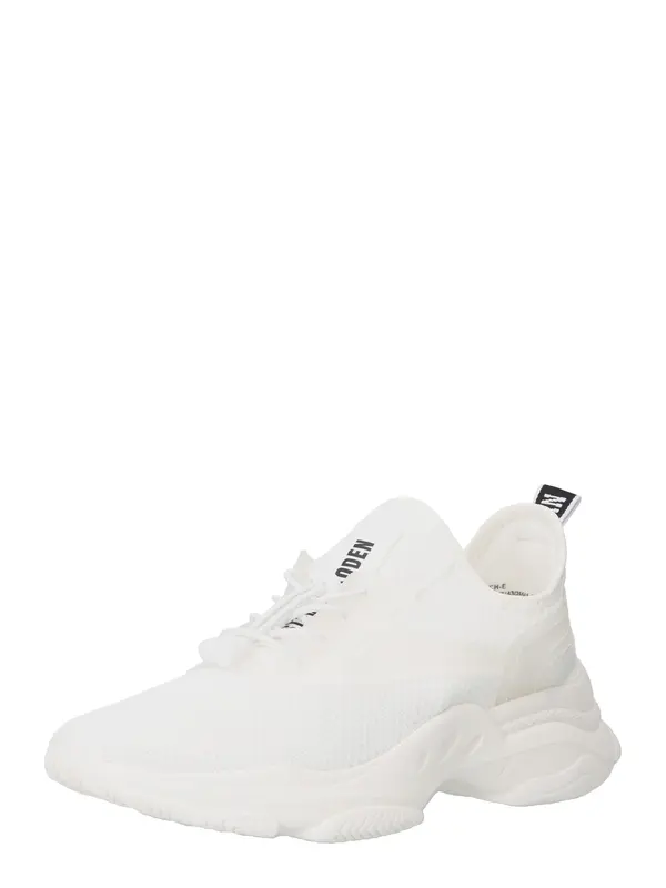 STEVE MADDEN STEVE MADDEN Niske tenisice 'Match'  crna / bijela