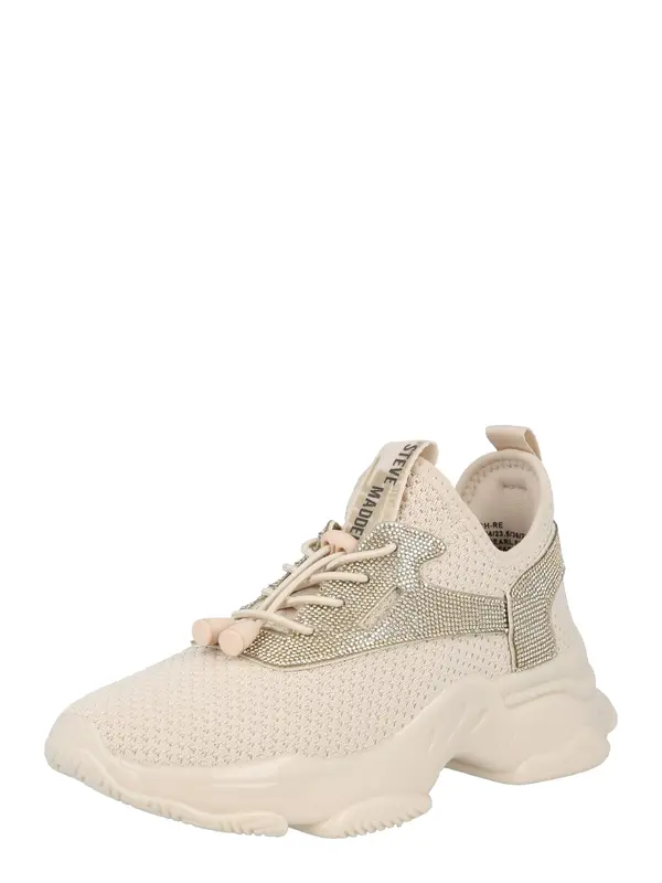STEVE MADDEN STEVE MADDEN Niske tenisice 'Match'  pijesak / tamno bež