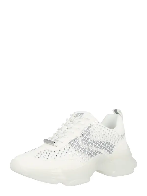 STEVE MADDEN STEVE MADDEN Niske tenisice 'Miravella'  siva / prozirna / bijela