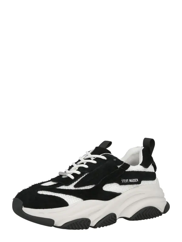 STEVE MADDEN STEVE MADDEN Niske tenisice 'Possess-H2'  crna / bijela