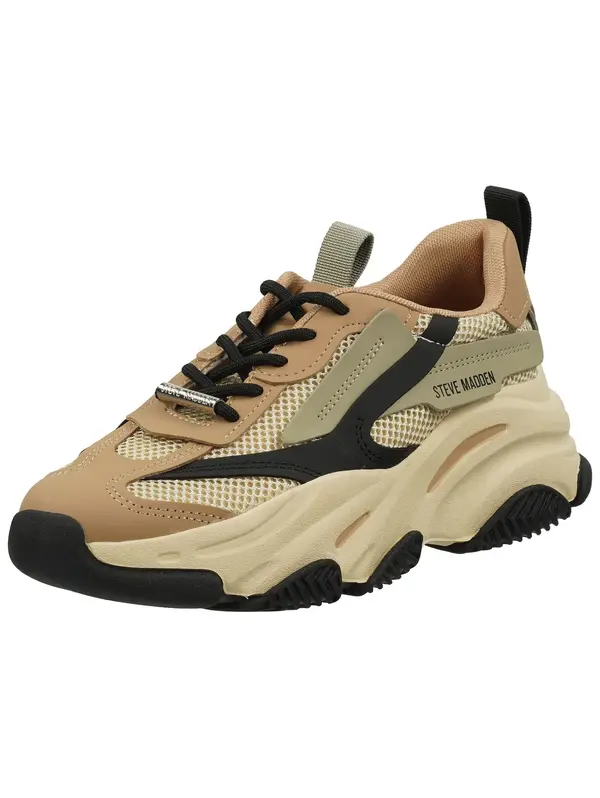 STEVE MADDEN STEVE MADDEN Niske tenisice 'Possession'  bež / svijetlosmeđa / kaki / crna