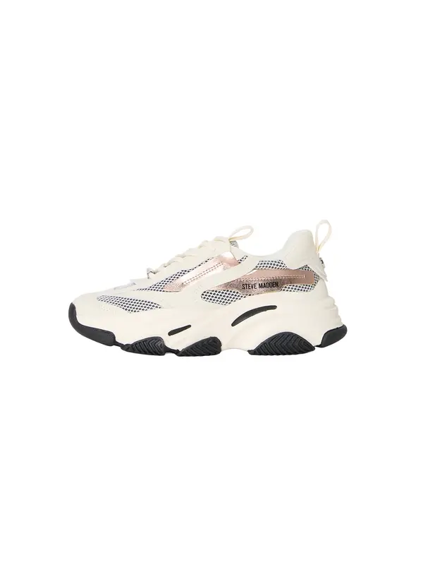 STEVE MADDEN STEVE MADDEN Niske tenisice 'Possession'  bež / zlatna / crna