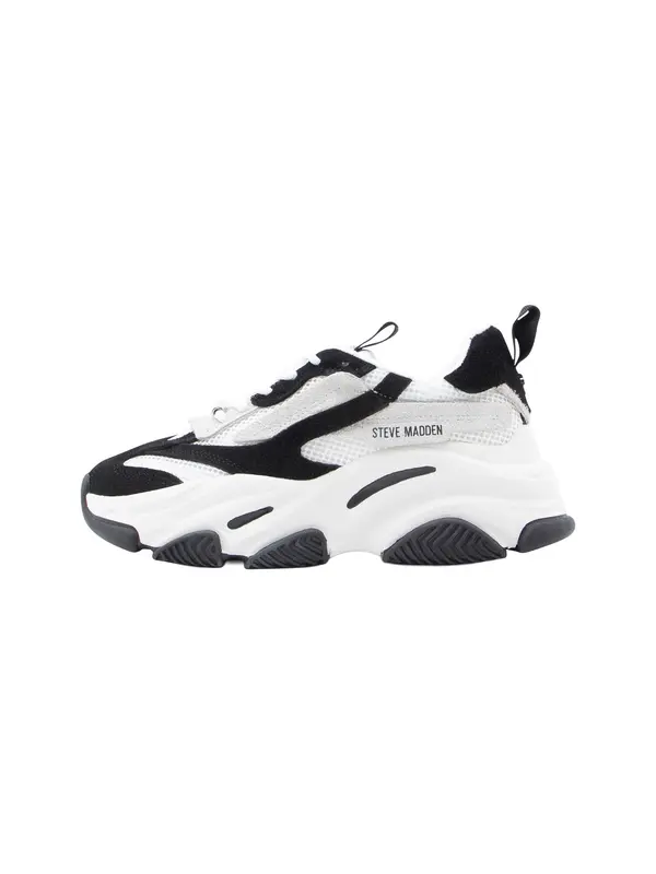 STEVE MADDEN STEVE MADDEN Niske tenisice 'POSSESSION'  crna / bijela