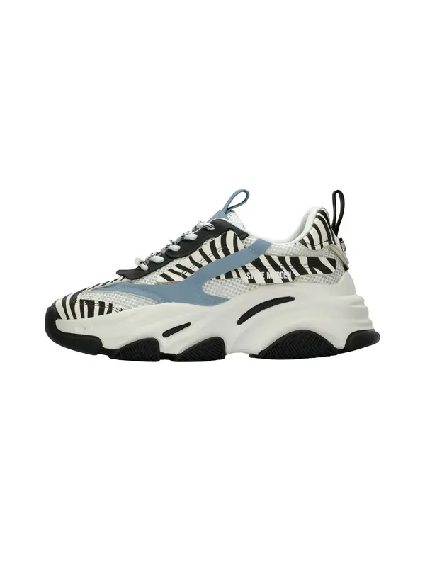 STEVE MADDEN STEVE MADDEN Niske tenisice 'Possession'  safirno plava / crna / bijela