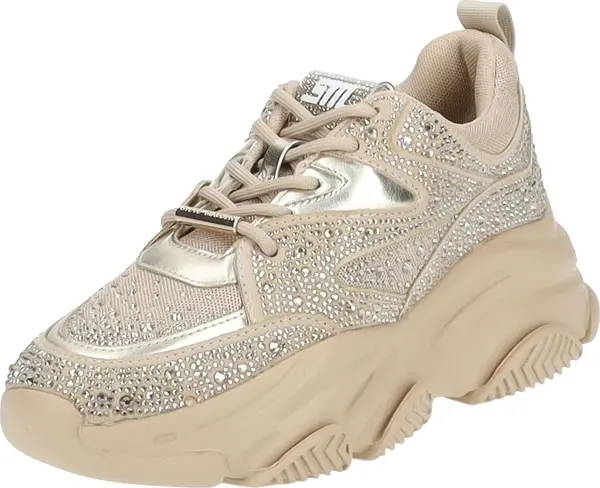 STEVE MADDEN STEVE MADDEN Niske tenisice 'Privy'  bež / srebro