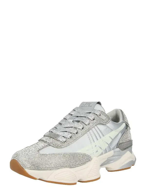 STEVE MADDEN STEVE MADDEN Niske tenisice 'Setback-R'  pastelno zelena / srebro / prozirna
