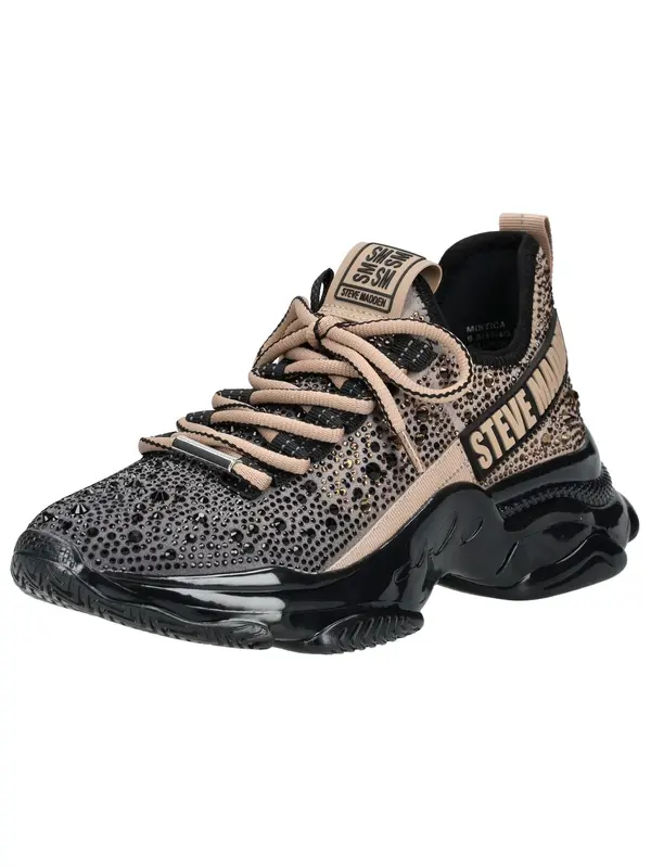 STEVE MADDEN STEVE MADDEN Niske tenisice  tamno bež / crna