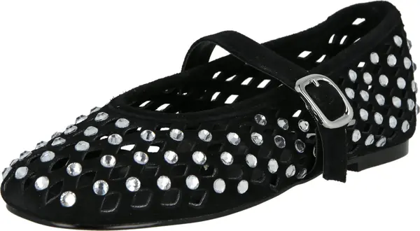 STEVE MADDEN STEVE MADDEN Otvorene balerinke 'Rerun'  crna