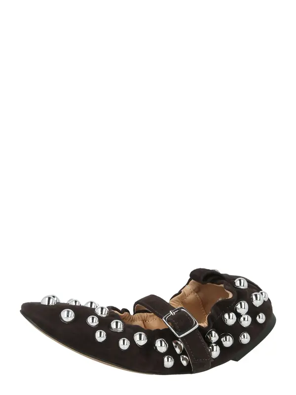 STEVE MADDEN STEVE MADDEN Otvorene balerinke 'Sunrays'  čokolada