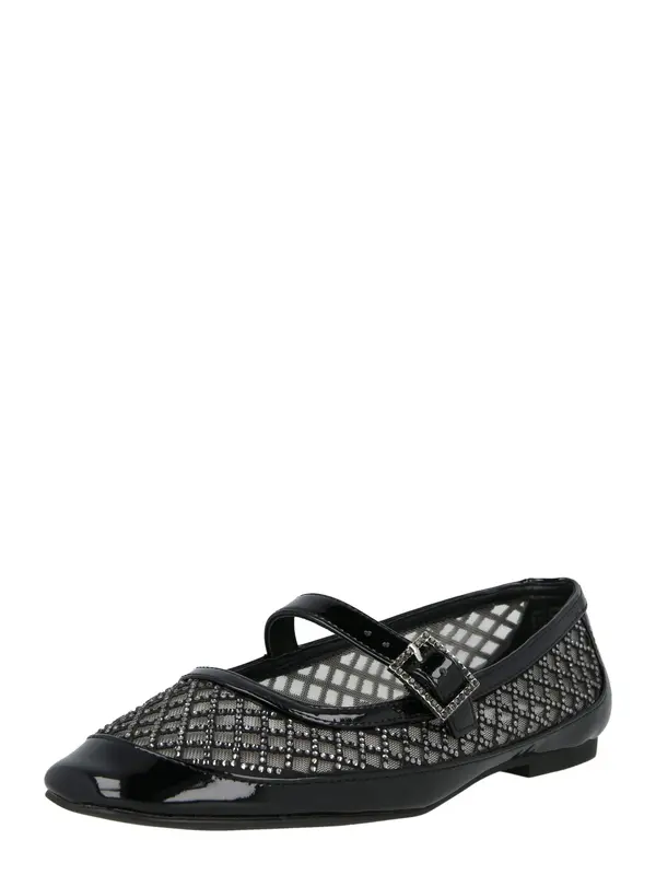 STEVE MADDEN STEVE MADDEN Otvorene balerinke 'Well-Done'  crna
