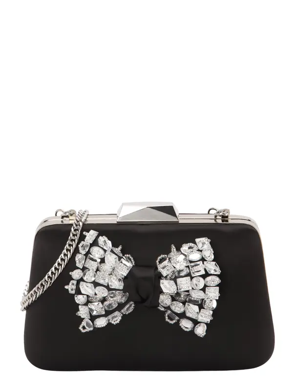 STEVE MADDEN STEVE MADDEN Pismo torbica 'Loan'  crna / srebro