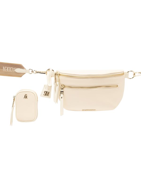 STEVE MADDEN STEVE MADDEN Pojasna torbica 'BCLARKE'  zlatna / prljavo bijela