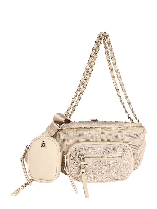 STEVE MADDEN STEVE MADDEN Pojasna torbica 'Bmaxima'  bež / zlatna