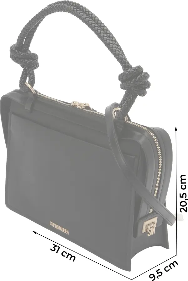 STEVE MADDEN STEVE MADDEN Ručna torbica 'Bamren'  crna