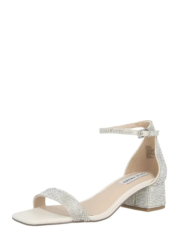 STEVE MADDEN STEVE MADDEN Sandale 'Gena-R'  boja pijeska / srebro