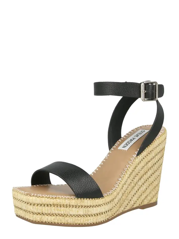STEVE MADDEN STEVE MADDEN Sandale s remenčićima 'Cassie'  crna