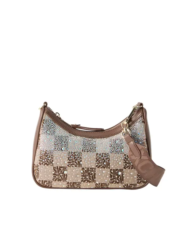 STEVE MADDEN STEVE MADDEN Torba preko ramena 'Bvital-12'  pastelno plava / smeđa / moka smeđa