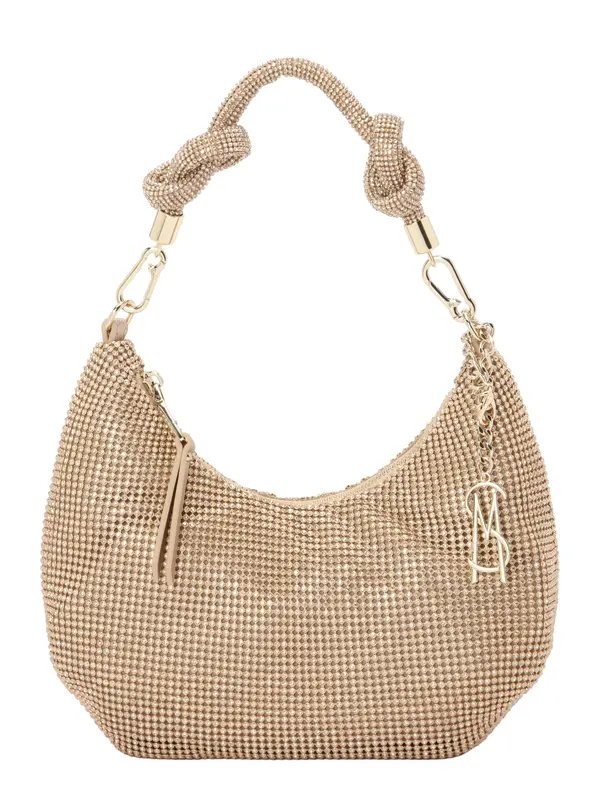 STEVE MADDEN STEVE MADDEN Torba za na rame 'Bkaya'  šampanjac / zlatna / prozirna