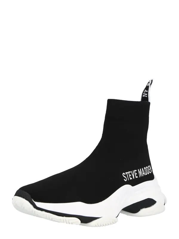 STEVE MADDEN STEVE MADDEN Visoke tenisice  crna / bijela