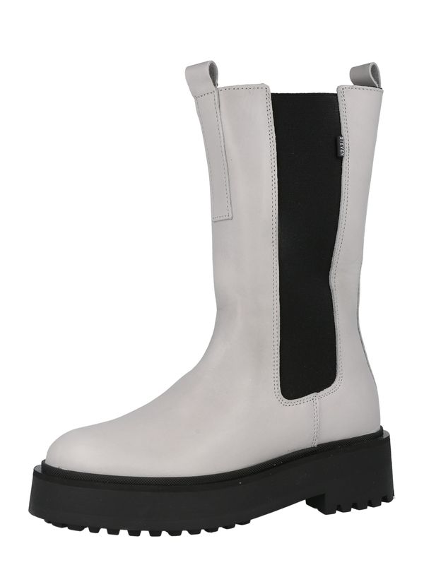 Steven New York Steven New York Chelsea čizme 'PEPPAL'  crna / bijela